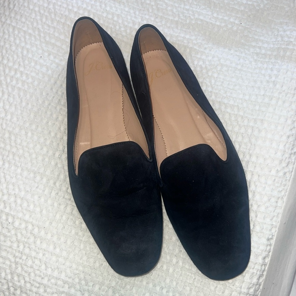 J.Crew loafers navy suede
